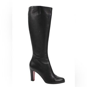 Christian Louboutin Black Over the Knee Boots